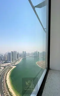 Spacious 3-bedroom apartment (all master bedrooms) plus a maid's room available for annual rent in A