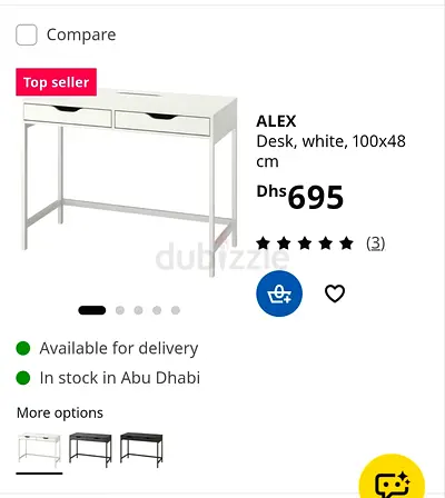 IKEA ALEX DESK