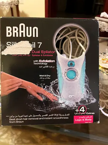 Braun Silk-épil Dual Epilator - Wet & Dry, used