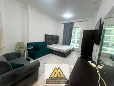 Furnished Studio for Annual Rent | Al Waha Towers | Excellent Size | Parking | Swimming Pool | Gym