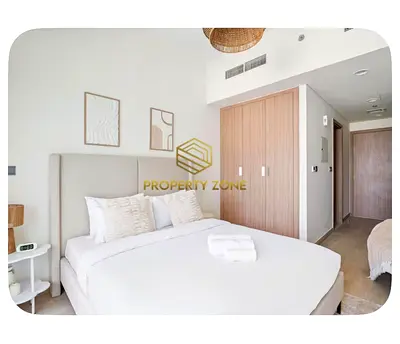 Furnished Studio | Azizi Riviera | Balcony & Pool Access