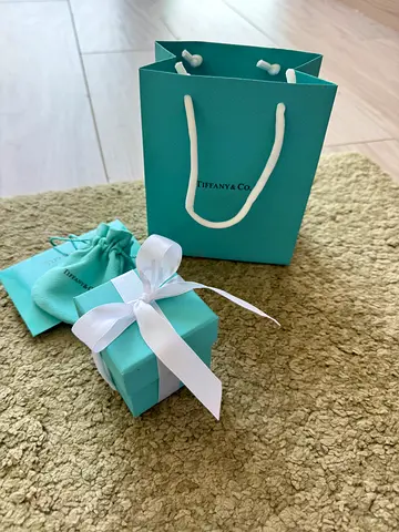 Tiffany and Co Jewelry Box and Gift Set