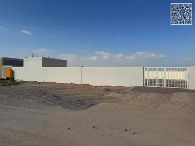 Fenced Industrial Land With 25kw For Rent In Al Sajaa Sharjah