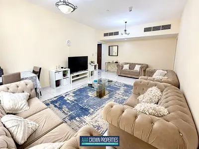 🏡 Fully Furnished 1BHK with 2 Washrooms for Rent in Al Khan – AED 3,500
