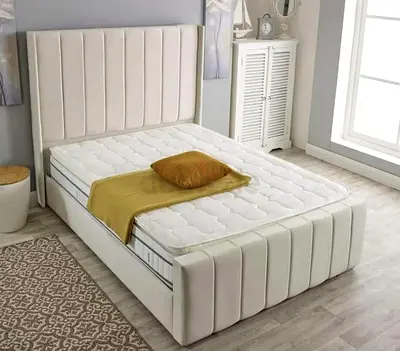 Luxury Brand New Queen Size Fully Customisable Bed  In Velvet Fabric