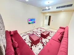 3 bathrooms / balcony / directly on the garden / strategic location in the center of Ajman / suitabl
