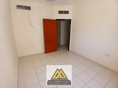 One-bedroom apartment for annual rent in Al Nuaimiya 2, Ajman | Separate living room, spacious area, and free maintenance A great opportunity for ann