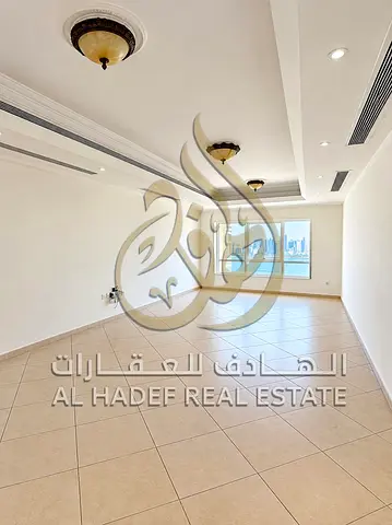 3BR Apartment for Annual Rent in Al Majaz 3 with Beautiful Sea View Maid Room Free Parking Prime Location Close to Services and Corniche AED 65000 Yea