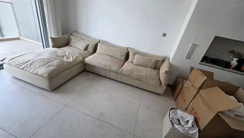 Marina home feather filled sofa