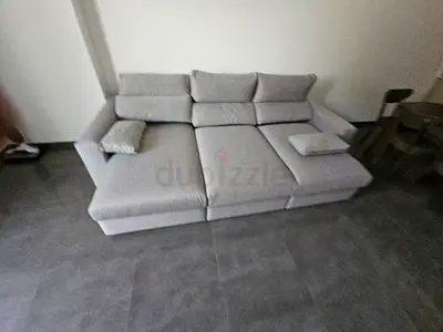 IKEA Esklstuna L shape Sofa Bed Dark Gray