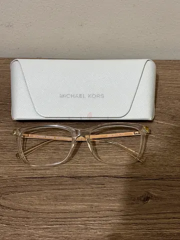 Michael Kors Clear Frame Glasses with Original Case