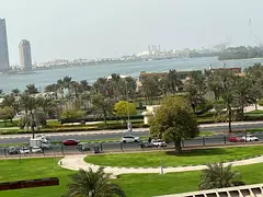 Studio for monthly rent with hotel-style furnishing and a lake view, located in Al Majaz 2, Jamal Ab