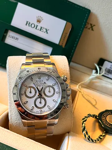 Rolex 116520 year 2016 error “APH” dial brand full stickers full set Unpolished and new.