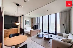 Modern Studio Stunning Burj Khalifa Views
