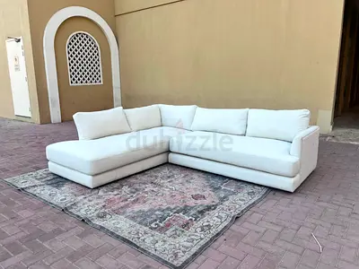 Premium Quality West Elm Haven L Shape Sofa Beige