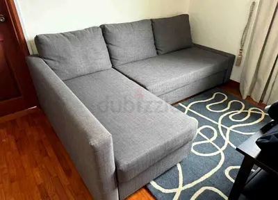 L shape sofa bed with storage IKEA