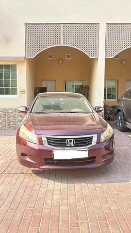 2009 HONDA ACCORD GCC SPECS LADY  DRIVEN DHS 11,700