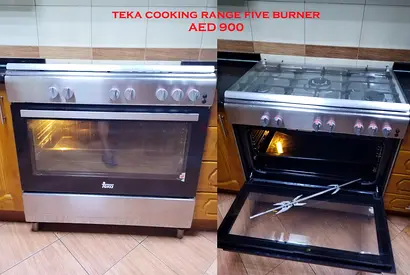 Teka 5 Burner Gas Cooking Range with Oven