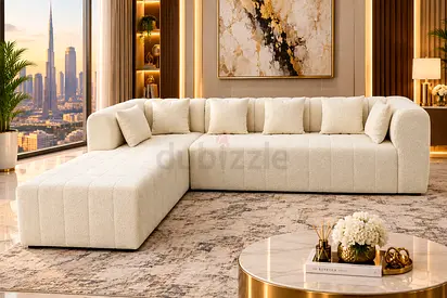 Spacious Family L-Shape Sofa
Spacious family sofa designed for maximum comfort with generous seating