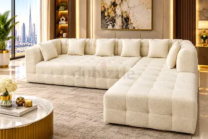 Large L-Shape Family Sofa
Large L-shape family sofa offering plenty of seating space, soft cushionin
