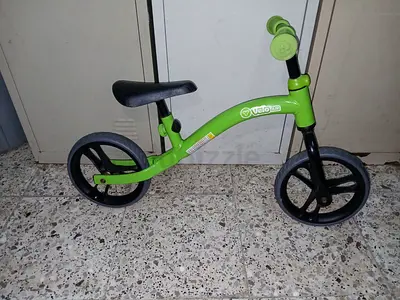 Green Velo balance bike for toddlers - good condition