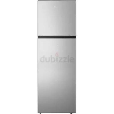 Silver Hisense Top Freezer Refrigerator - Good Condition