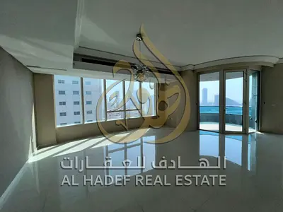 Exclusive Al Majaz 3 Offer | 2BR + Master Maid Room, Storage & 3 Bathrooms, Direct Sea View, Free Parking, Gym, Pool & AC, AED 90,000.