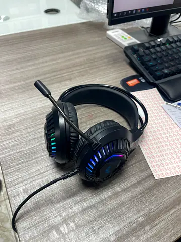 Brand New AULA Mountain S605 Wired RGB Gaming Headset with Mic