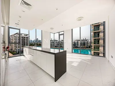 Unfurnished | Corner Unit | Lagoon and Burj View