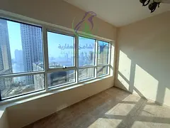 Spacious and comfortable 3-bedroom apartment with a living room in Al Taawun, featuring a sea view, 