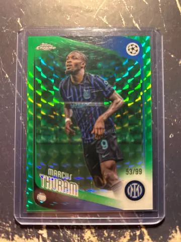 Marcus Thuram Topps Chrome Green /99 – Inter Milan