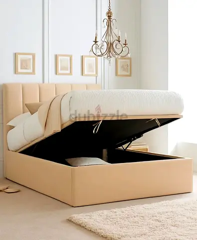 Queen Size Hydraulic Storage Bed Frame