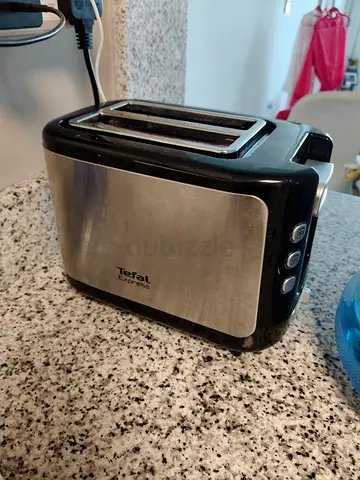 Tefal 2-Slice Stainless Steel Toaster - Good Working Condition