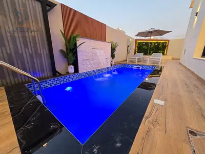 Modern Corner Villa for Sale in Al Zahya, Ajman | 6 Master BRs | Pool | Rooftop | Super Deluxe Finishes