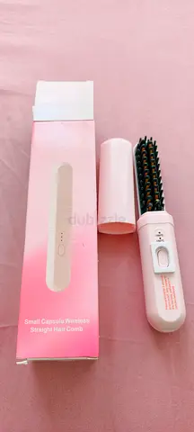 Wireless straight hair comb