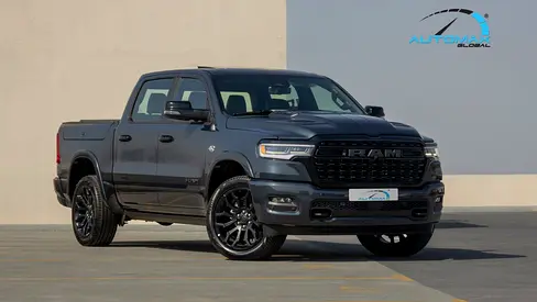 ( V8 5.7L ) 2026 RAM 1500 Limited Crew Cab eTorque GCC 0Km 5 Years Warranty or 200,000 Km Warranty