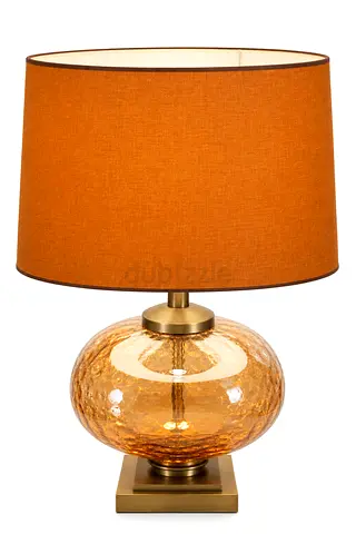 Tuscan Glass 2 Table Lamp - aesthetic