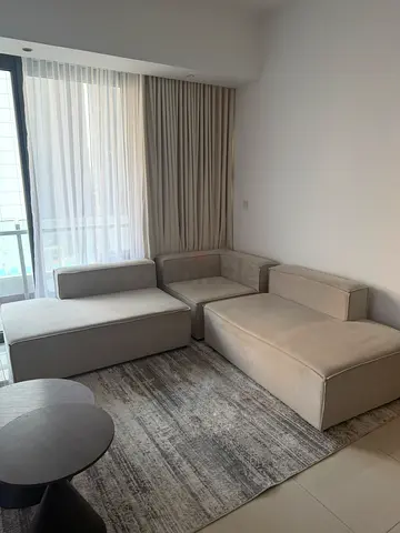 Light grey modular sofa  - excellent condition