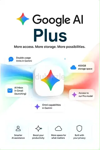 Google AI Plus 1 Year