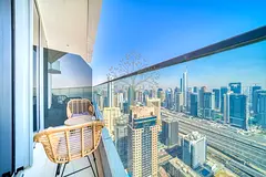 High-Floor 1BR | Panoramic Skyline Views | Bills Included | Dubai Marina