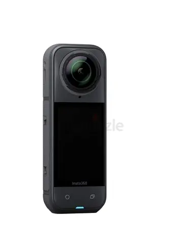 Insta360 X5 with two selfie sticks
