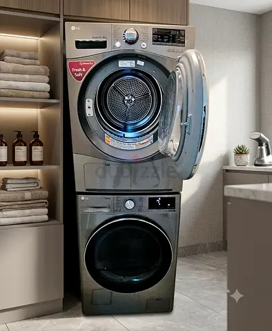 LG Premium 9kg Washer & 9kg Dryer Set – Separate Units | Latest Version