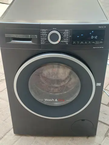 Newest model BOSCH Series 4 Washer 9 kg Dryer 5 kg Black