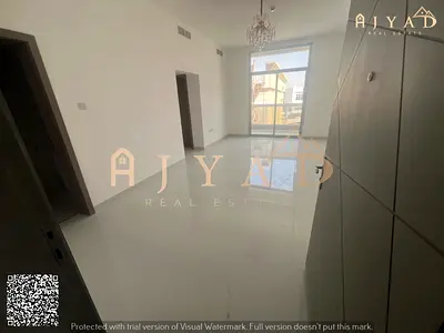 For rent: 1 bed hall apartment in Al Mowaihat 3 Ajman, first occupancy, 5 models available, master bedroom, 2 bathrooms, central AC, near Dubai exit