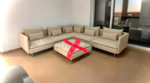 Excellent condition IKEA Sodhremn Corner L Shape Sofa Beige