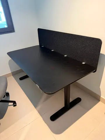 Ikea Bekant Standing Desk + Acoustic Divider
