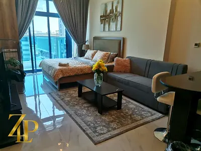 Furnished Studio | ELEGANT | Balcony & Community View
