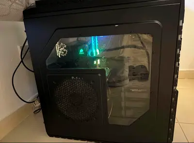 Used Gaming Desktop PC with RGB RAM and Windowed Case
