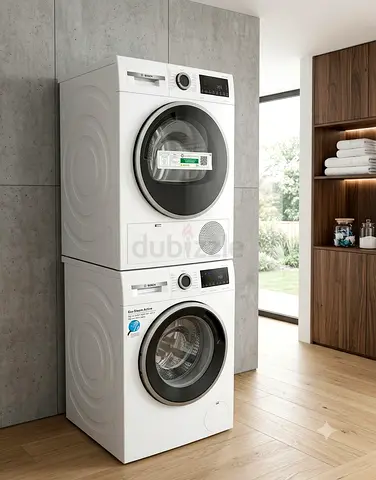 Bosch Series 4 Washer & Dryer Set – 10kg Washer, 9kg Dryer | White