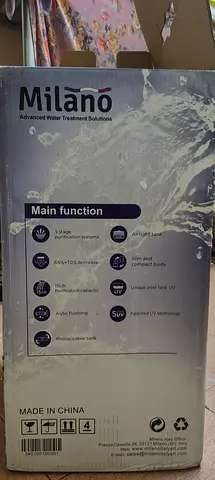Milano RO+Water Purifier For Sale